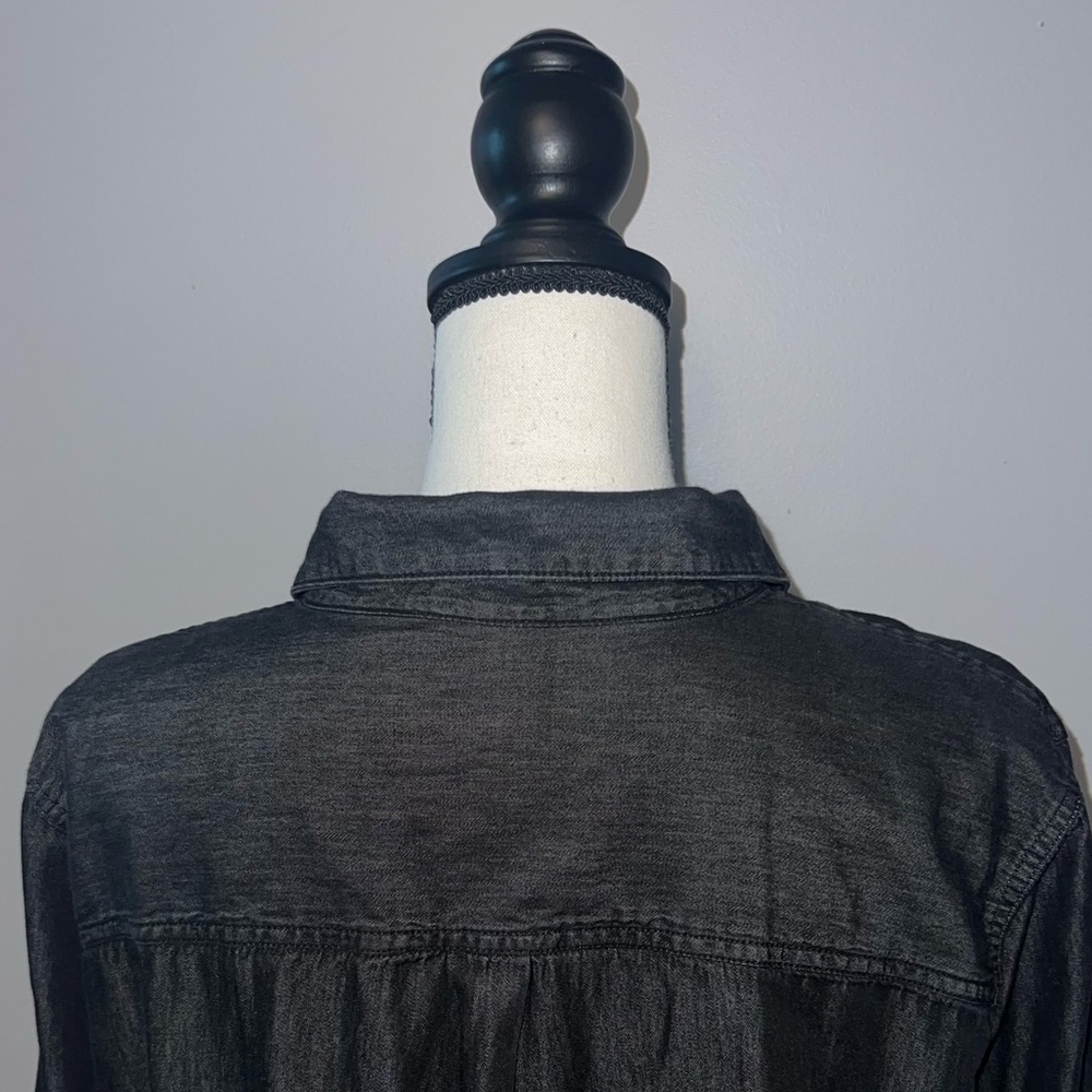 Karen scott- Black button up dress - Picture 4 of 6